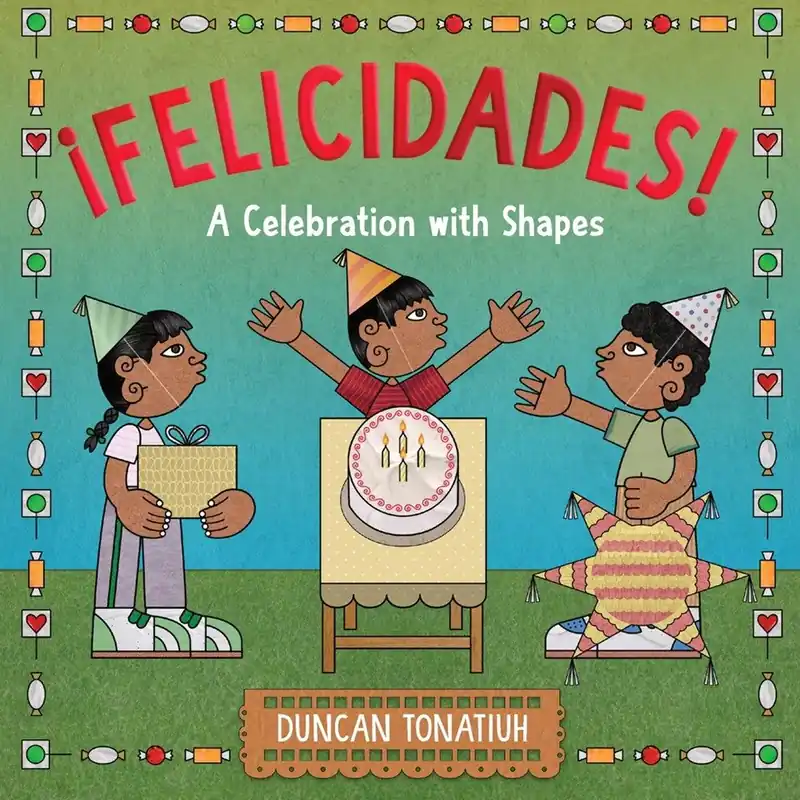 Sale ¡Felicidades! A Celebration with Shapes (Bilingual, English/Spanish)
